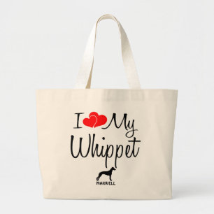 Bolsa Tote Grande Personalizada Eu Amo Minha Banheira De Branca