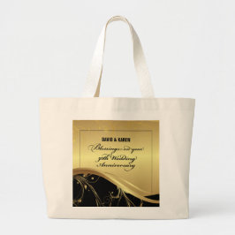 Bolsa Tote Grande Personalizar, 50º Aniversário Religioso
