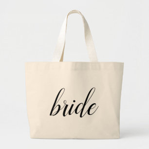 Bolsa Tote Grande Personalizar Bag de Tote Bachelorette Chic Bride