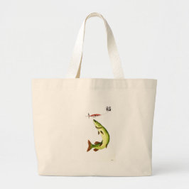 Bolsa Tote Grande Pesca Pike