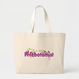 Bolsa Tote Grande Pessoas da vara da veia de Phlebotomist "nós somo