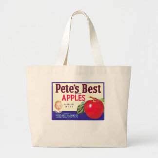 BOLSA TOTE GRANDE PETES MELHORES MAÇÃS