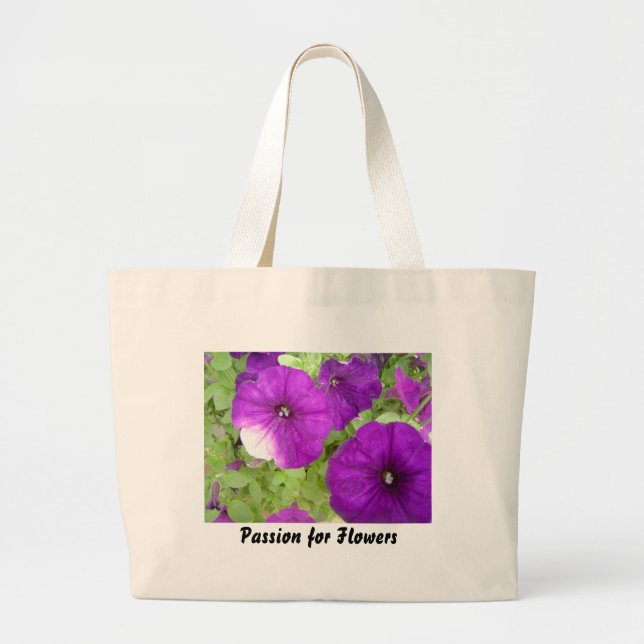 Bolsa Tote Grande Petúnia - sacola (Frente)