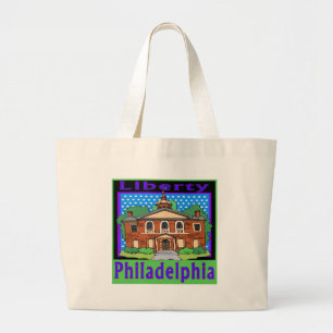 Bolsa Tote Grande Philadelphia Liberty Hall