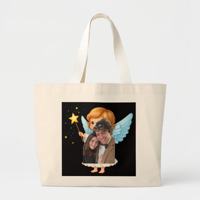 Bolsa Tote Grande Photo with Angel hand bags (Frente)