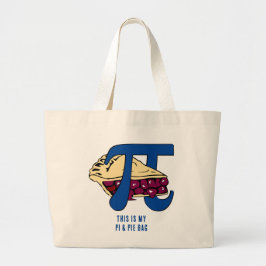 Bolsa Tote Grande Pi E Pie Day