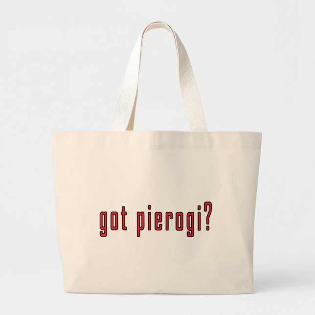 Bolsa Tote Grande pierogi obtido? (Frente)