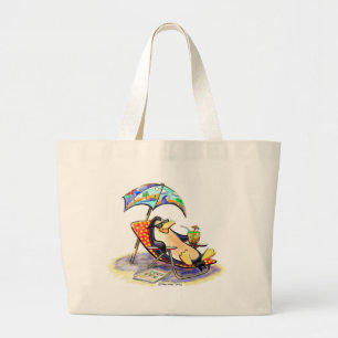 Bolsa Tote Grande pinguim do beaoh
