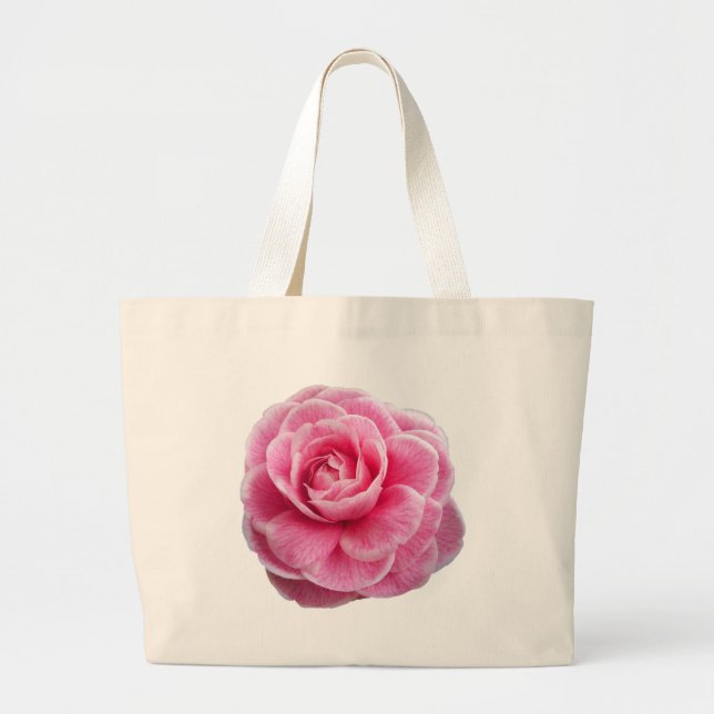 Bolsa Tote Grande Pink Camellia (Frente)
