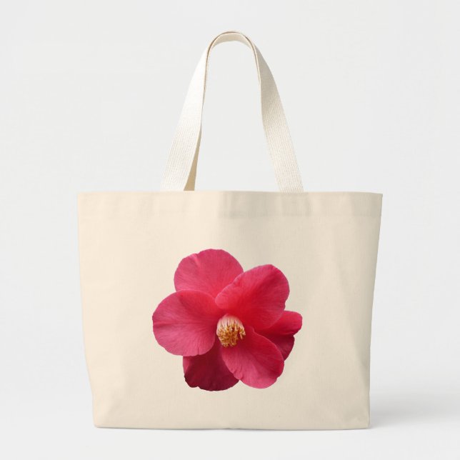 Bolsa Tote Grande Pink Camellia (Frente)