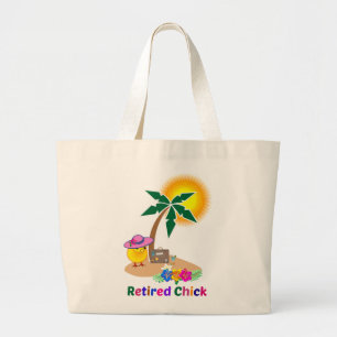 Bolsa Tote Grande Pintinho aposentado de férias