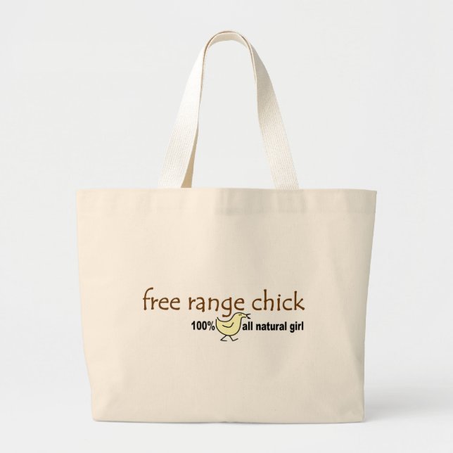 Bolsa Tote Grande Pintinho ar livre 2 (Frente)