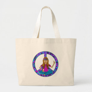 Bolsa Tote Grande Pintinho do Hippie