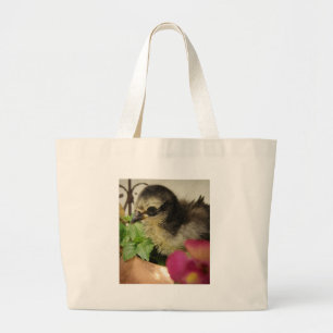 Bolsa Tote Grande Pintinho em Flores