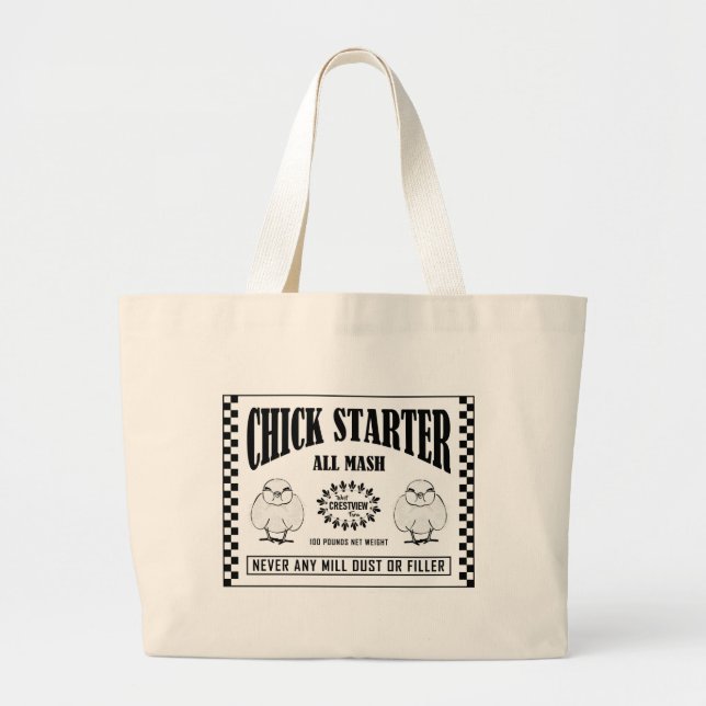 BOLSA TOTE GRANDE PINTINHO STARTER (Frente)