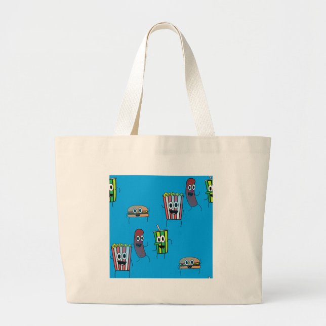 Bolsa Tote Grande pipoca (Frente)