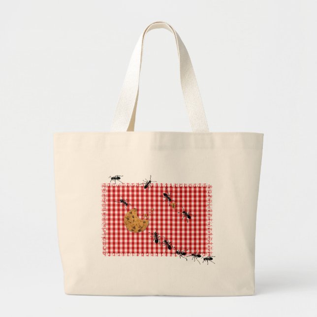 Bolsa Tote Grande Piquenique da formiga (Frente)