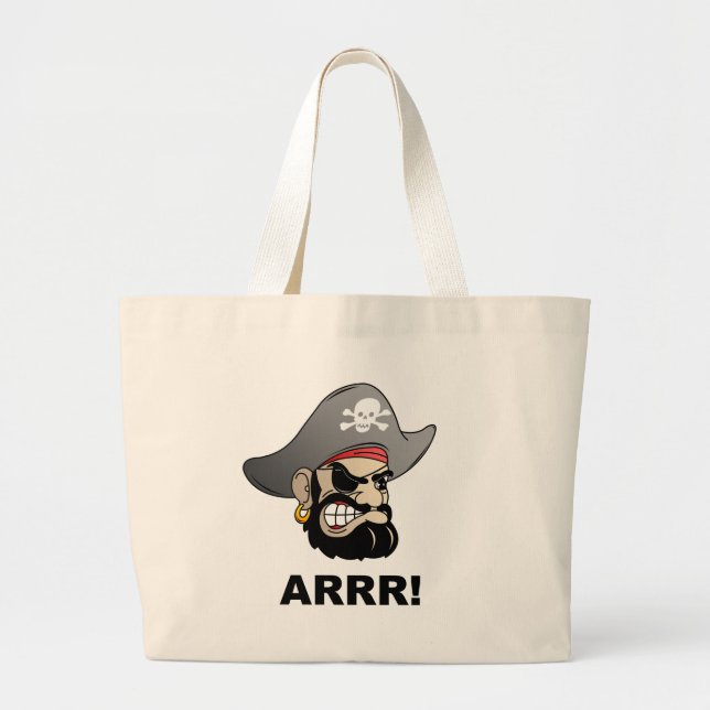 Bolsa Tote Grande Pirata (Frente)