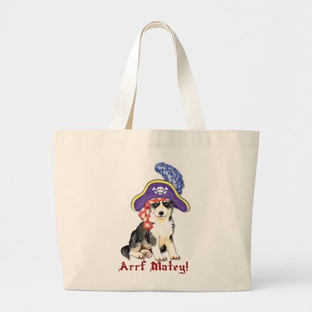 Bolsa Tote Grande Pirata do rouco (Frente)