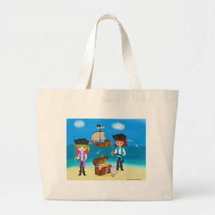 Bolsa Tote Grande Piratas do Hinterland Booty Bag