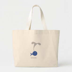 Bolsa Tote Grande Piscando legal e design único