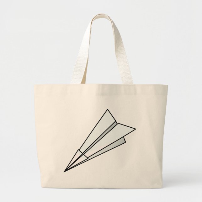 Bolsa Tote Grande Plano de papel (Frente)