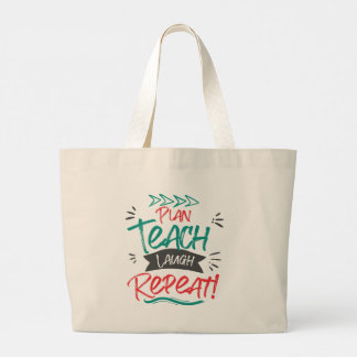 Bolsa Tote Grande Plano Teach Ria Repetir Presente de Professores Bo