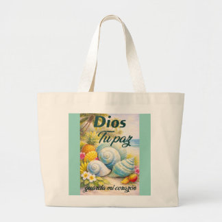 Bolsa Tote Grande Playa Paz de Dios