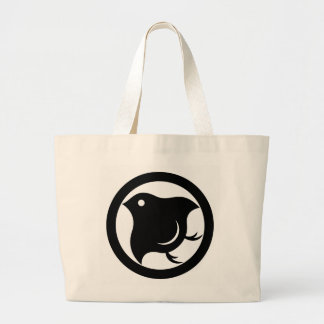 Bolsa Tote Grande Plover em círculo
