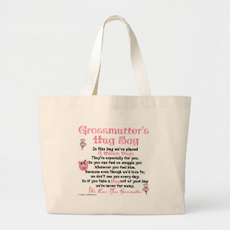 Bolsa Tote Grande Plural de Grossmutter do alemão