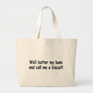 Bolsa Tote Grande Pnha manteiga meus bolos e chame-me um biscoito
