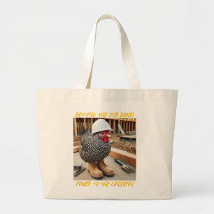 Bolsa Tote Grande Poder para os Galhos!