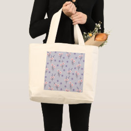 Bolsa Tote Grande Poeira de Fada Margaridas