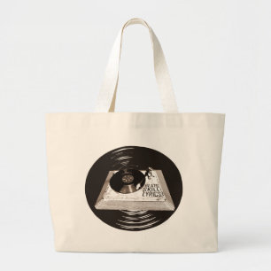 BOLSA TOTE GRANDE POEMAS LÍRICOS DA HABILIDADE DAS BATIDAS DE HIP