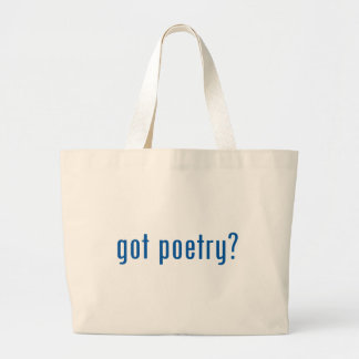 Bolsa Tote Grande poesia obtida?