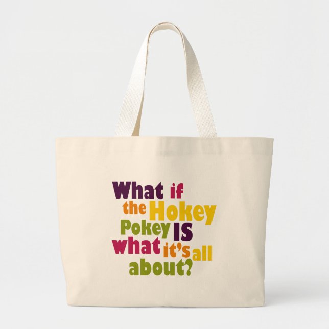Bolsa Tote Grande Pokey de Hokey (Frente)