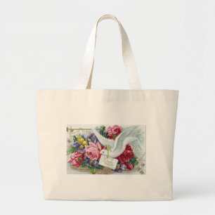 Bolsa Tote Grande Pomba de Aniversário