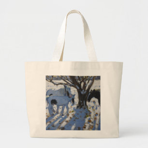 Bolsa Tote Grande Pôneis Skewbald no inverno 2012