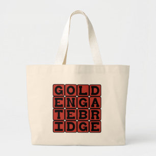 Bolsa Tote Grande Ponte Golden Gate, Marco de São Francisco