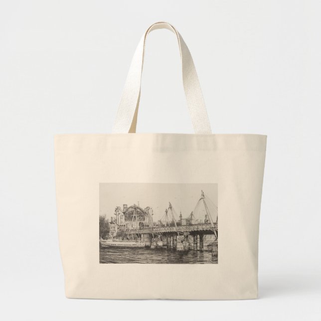 Bolsa Tote Grande Ponte Londres 30/10/2006 de Hungerford (Frente)