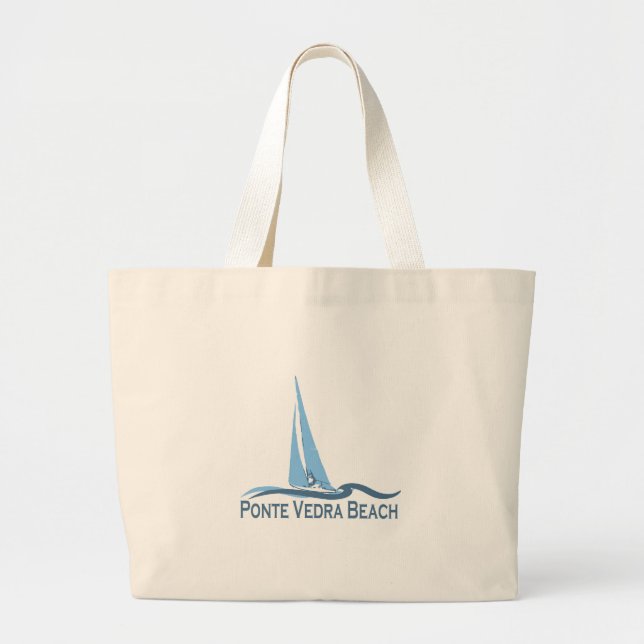 Bolsa Tote Grande Ponte Vedra Beach. (Frente)
