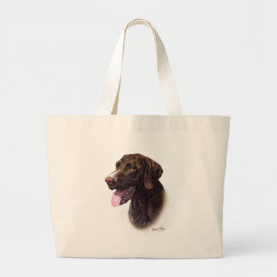 Bolsa Tote Grande Ponteiro de cabelos curtos alemão