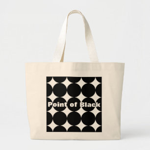 Bolsa Tote Grande Ponto de Preto