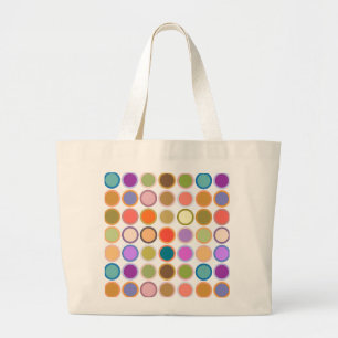Bolsa Tote Grande Pontos modernos do século de Médio, várias core