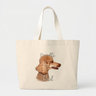 Bolsa Tote Grande Poodle (damasco) Pai 2