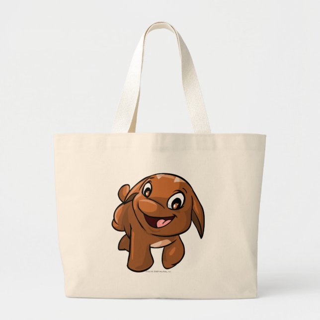 Bolsa Tote Grande Poogle Brown (Frente)