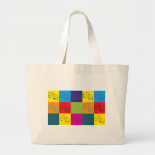 Bolsa Tote Grande Pop art do drama