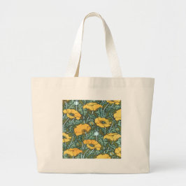 Bolsa Tote Grande Poppy Amarelo