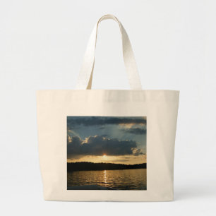 Bolsa Tote Grande Por do sol bonito