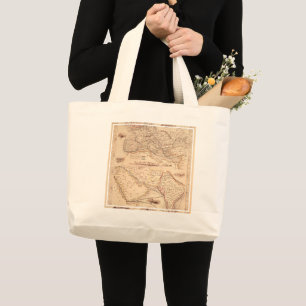 Bolsa Tote Grande Por terra rota a India